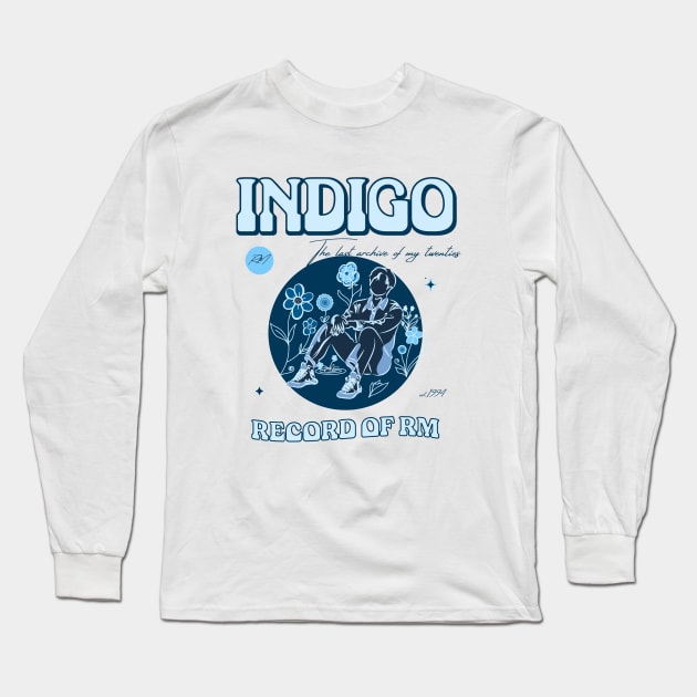 indigo rm Long Sleeve T-Shirt by nelkrshop